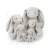 Kanin mjukisdjur Bashful Silver Bunny Huge JellyCat
