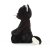 Katt mjukisdjur Bashful Black Kitten JellyCat