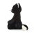 Katt mjukisdjur Bashful Black Kitten medium JellyCat
