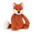 Räv mjukisdjur Bashful Fox Cub really big JellyCat