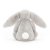 Kanin mjukisdjur Bashful Silver Bunny Small Jellycat