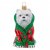 FÖRBESTÄLL! West highland white terrier julprydnad Christmas robe