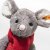 Mus mjukisdjur Cosy Christmas Mia Maus 056123 Steiff
