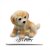 Amerikansk cocker spaniel valp miniatyr porslinsfigur Feller