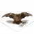Fladdermus miniatyr porslinsfigur Pulse Brown Bat