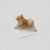 Pomeranian miniatyr porslinsfigur Marco