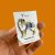 Australian shepherd pin av emalj