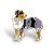 Australian shepherd pin av emalj