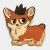 Welsh corgi pembroke pin