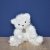 Nallebjörn mjukisdjur Pompon vit 40 / 60 cm DouDou