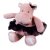 Flodhäst mjukisdjur rosa med kjol DouDou