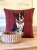 Bostonterrier kuddfodral 45 cm från Belgien 3