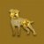 American staffordshire terrier pin av emalj