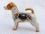 Jack russell terrier porslinshund olika färger