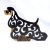 Amerikansk cocker spaniel rysk figurin