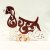 Amerikansk cocker spaniel rysk figurin
