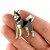 Siberian husky pin av emalj