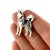 Siberian husky pin av emalj