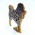 Tibetansk mastiff rysk figurin