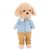 Lucky Sammy Fashionable Boy docka med ram inuti - maltipoo