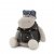 Flodhäst mjukisdjur 30 cm Po the Hippo Biker Orange Toys