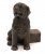 Newfoundlandshund krukfötter 3-pack