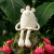 No Name Drakfrukt mjukisdjur 40 cm MIAM ! blanc fruit du dragon DouDou