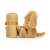 Hundvalp snuttefilt Bashful Toffee Puppy Soother Jellycat