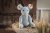 Mus mjukisdjur Soft Cuddly Friends Cheesy mouse 056246 Steiff