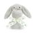 Kanin snuttefilt Bashful Silver Bunny Soother Soother Jellycat