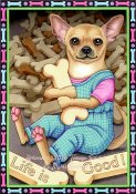 Chihuahua (korthårig) 1 whimsical Tomoyo