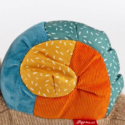 Snigel mjukisdjur Snail Patchwork Sweety Sigikid