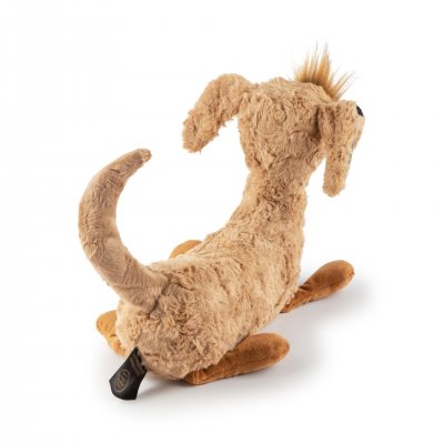 Tax (strävhårig) mjukisdjur Sausage Schorschi dachshund BeastsTown Sigikid