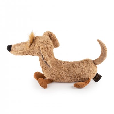 Tax (strävhårig) mjukisdjur Sausage Schorschi dachshund BeastsTown Sigikid