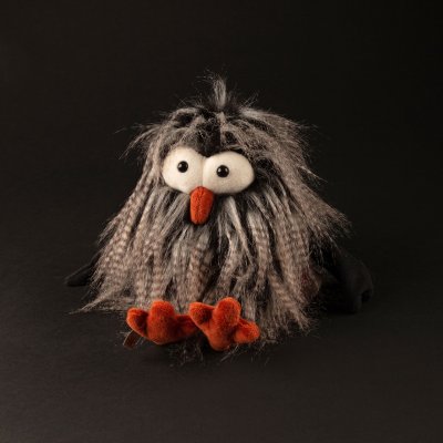 Uggla mjukisdjur Bowl Owl Kikeriki Sigikid