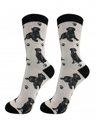 Labrador retriever (svart) strumpor 1-pack ES 2