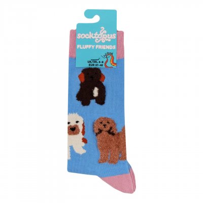 Cockapoo strumpor 2-pack fluffy 1 Soctopus