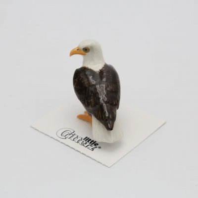 örn miniatyr porslinsfigur Freedom Bald Eagle