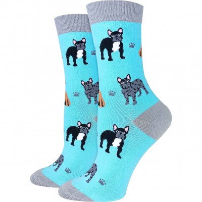 Fransk bulldogg strumpor 1-pack dam Imagery