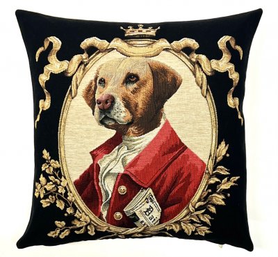 Labrador retriever (gul) kuddfodral 45 cm från Belgien 7315