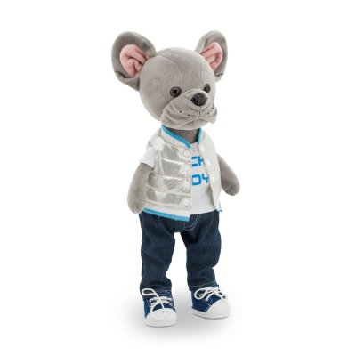 Lucky Maxx Super Style docka med ram inuti - fransk bulldogg