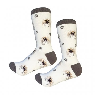 Pekingese strumpor 1-pack ES