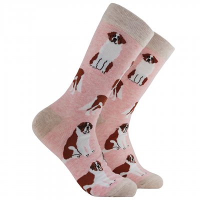 Sankt bernhardshund strumpor 2-pack 1 Soctopus