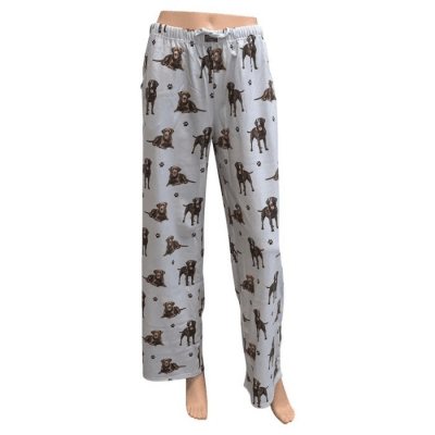 Labrador retriever (brun) pyjamasbyxor ES