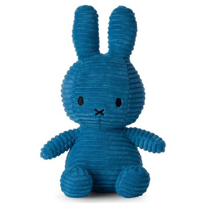 Kanin mjukisdjur Miffy Corduroy Aviator blue 23 cm