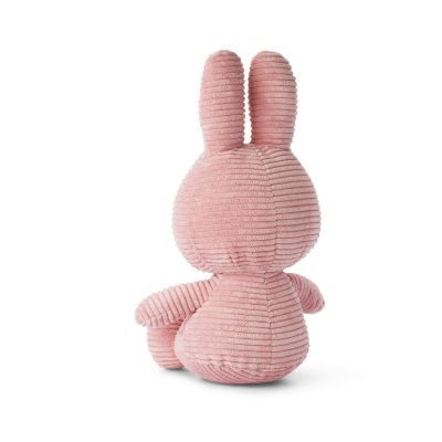 Kanin mjukisdjur Miffy Corduroy pink 33 cm