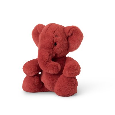 Elefant mjukisdjur 29 cm röd Ebu WWF Cub Club