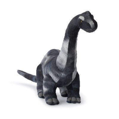Dinosaurie mjukisdjur Grey Brachiosaurus WWF Plush