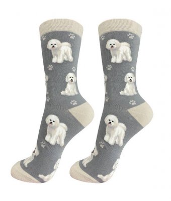 Bichon frisé strumpor