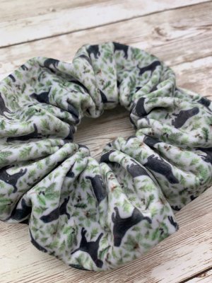 Labrador retriever (svart) scrunchie Samantha Hall